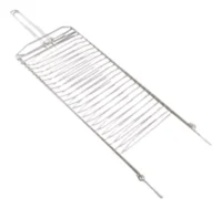 Parrilla Plegable Para Pescado 54x25cm