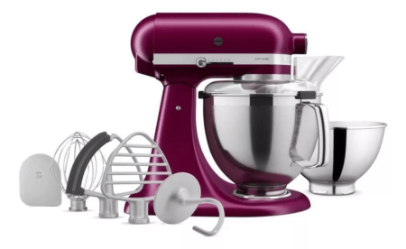 Batidora Kitchenaid Artisan Remolacha 4,8 Litros - Imagen 2
