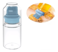 Aceitera Con Pincel De Silicona Dosificador Crystal Rock