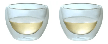 Set X2 Taza Expresso Doble Vidrio 80cc