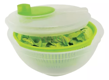 Centrifugador Escurridor Verduras Secador Plastico - Imagen 2