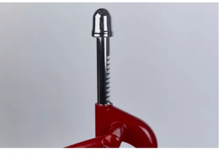 Exprimidor Manual De Citricos Mesada Rojo Fundicion - Imagen 3