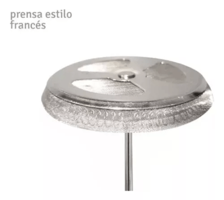 Cafetera Vidrio Acero Inoxidable Prensa Hudson 800 Ml Negro - Imagen 4