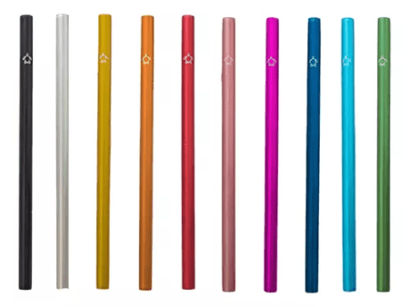 Kit De 10 Sorbetes Pajita 14cm Reutilizables Marlim