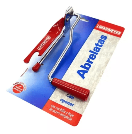 Abrelatas Manija Abridor De Latas Loekemeyer Acero Inox - Imagen 2