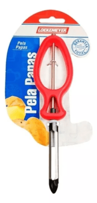 Pelapapas Acero Ergonómico Mango Plástico Loekemeyer