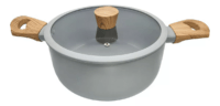 Cacerola Antiadherente Larhaus Scandi Gris 20cm
