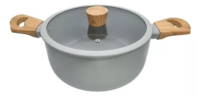 Cacerola Antiadherente Larhaus Scandi Gris 24cm