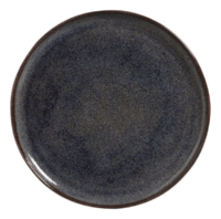 Set X 6 Plato Playo 27.5cm Titanium Porto Brasil Stoneware
