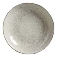 Set X 6 Plato Hondo 25cm Pistache Porto Brasil Stoneware