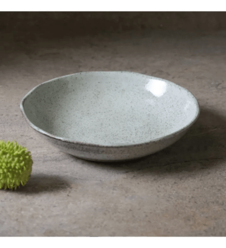 Set X 6 Plato Hondo 25cm Pistache Porto Brasil Stoneware - Imagen 2