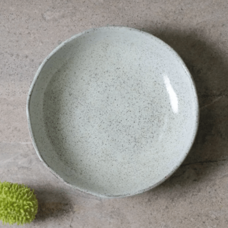 Set X 6 Plato Hondo 25cm Pistache Porto Brasil Stoneware - Imagen 3