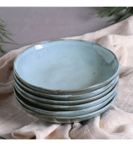 Set X4 Platos Hondos 25 Cm Breeze Porto Brasil Stoneware - Imagen 2