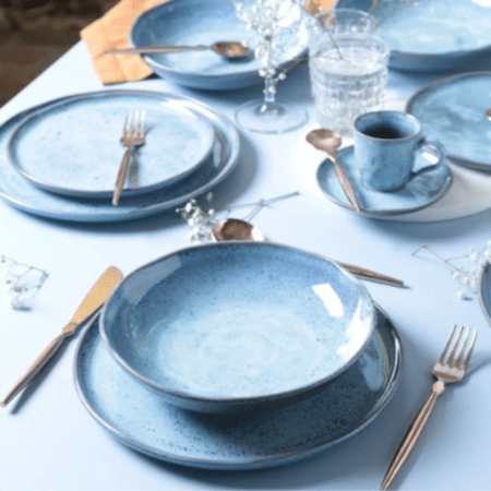Set X4 Platos Hondos 25 Cm Breeze Porto Brasil Stoneware - Imagen 3