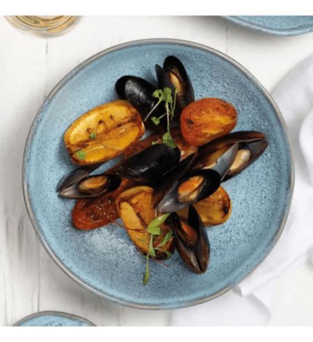 Set X4 Platos Hondos 25 Cm Breeze Porto Brasil Stoneware - Imagen 4