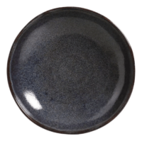 Set X6 Plato Hondo 25cm Titanium Porto Brasil Stoneware
