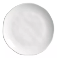 Set X6 Plato Postre 19.5cm New White Porto Brasil Stoneware