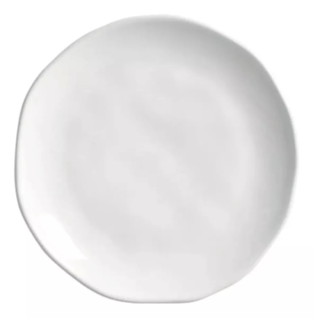 Set X4 Plato Postre 19.5cm New White Porto Brasil Stoneware