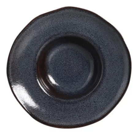 Set X6 Plato Pasta 28cm Titanium Porto Brasil Stoneware