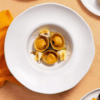 Set X4 Plato Pasta 28cm New White Porto Brasil Stoneware - Imagen 2