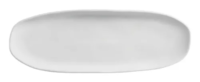 Set X6 Fuente Oval Plana 36x13cm New White Porto Brasil