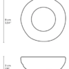 Set X6 Cazuela Dip Ramequin 9x3cm Pistache Porto Brasil - Imagen 5