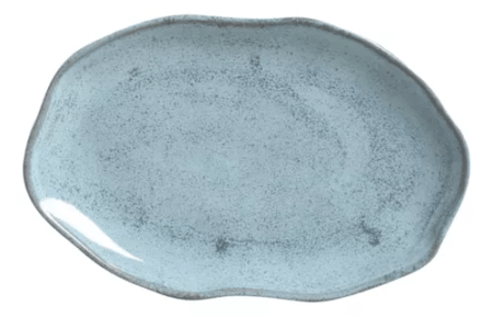 Set X6 Fuente Oval Plana 30x20cm Breeze Porto Brasil