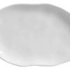 Set X4 Fuente Oval Plana 30x20cm New White Porto Brasil