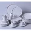 Set X4 Fuente Oval Plana 30x20cm New White Porto Brasil - Imagen 4