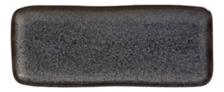 Set X4 Fuente Rectangular 22x9.5cm Titanium Porto Brasil