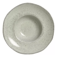 Set X6 Plato Pasta 28cm Pistache Porto Brasil Stoneware