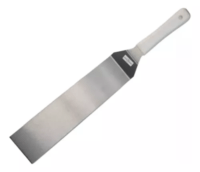 Espatula Reforzada 30x10 Para Plancha Acero Inox Acermel