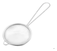 Colador Malla Fina Acero Inox. 8cm Loekemeyer