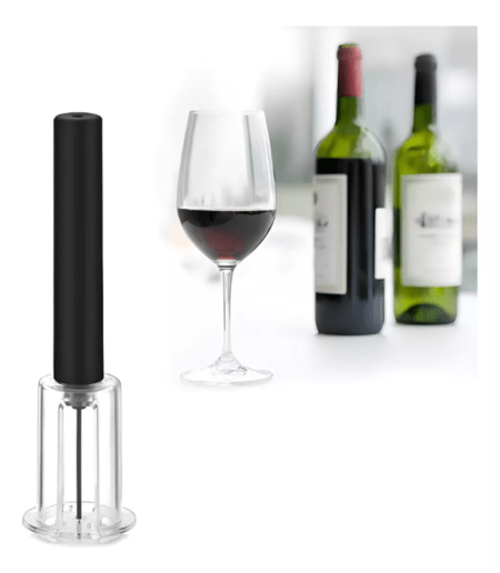 Sacacorchos Destapador Neumatico De Vino Por Presión De Aire - Imagen 3