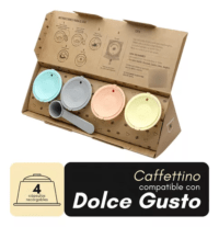 Capsulas Recargables Caffettino Compatible Dolce Gusto X4uni