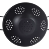 Colador De Pasta Verdura 16 Cm Negro Asas Colapasta - Imagen 2
