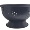 Colador De Pasta Verdura 16 Cm Negro Asas Colapasta - Imagen 3