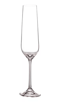 Copa Flauta De Cristal 210ml Tori Titanium Bohemia Set X6