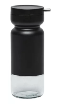 Aceitera Spray Bond Acero Inoxidable Negro 18 Cm 370 Ml