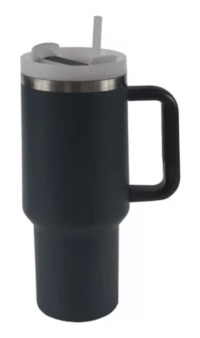 Vaso Tipo Quencher Termico Acero Inox Sorbete Azul Oscuro
