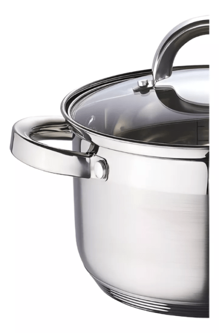 Cacerola Acero Inoxidable Triple Fondo 20cm 2,5l Kaisa Villa - Imagen 2