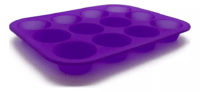 Molde Para Cupcake De Silicona 12 Huecos Cooper