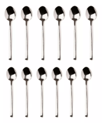 Set Cuchara De Postre Acero Inoxidable Focus X12