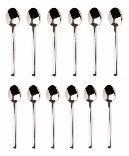 Set Cuchara De Postre Acero Inoxidable Focus X12