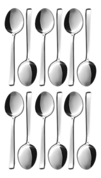 Set Cuchara Mesa Acero Inoxidable Focus X12
