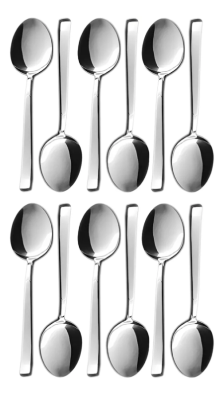 Set Cuchara Mesa Acero Inoxidable Focus X12