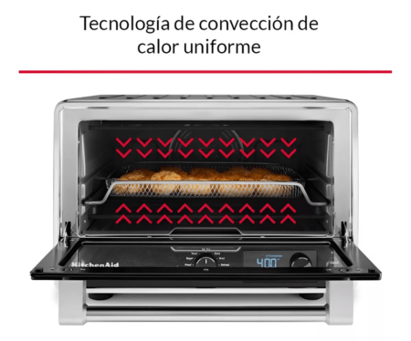 Horno De Mesa Eléctrico Kitchenaid Rkco128rbm 14l 220v - Imagen 4