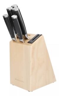 Taco De Cuchillos Acero Inox Kitchenaid Ko5pstsnobg 5 Pzas