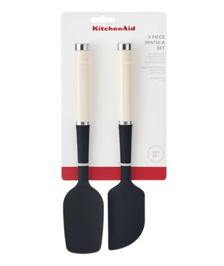 Set De Espatulas Kitchenaid Kqg437ohace X2 Crema - Imagen 2