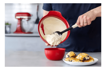 Set Utensilios Kitchenaid Kqg463ohace Espatula Batidor Crema - Imagen 3